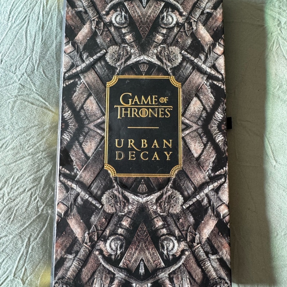 Urban Decay Game of Thrones Edition with Gold and Black Design